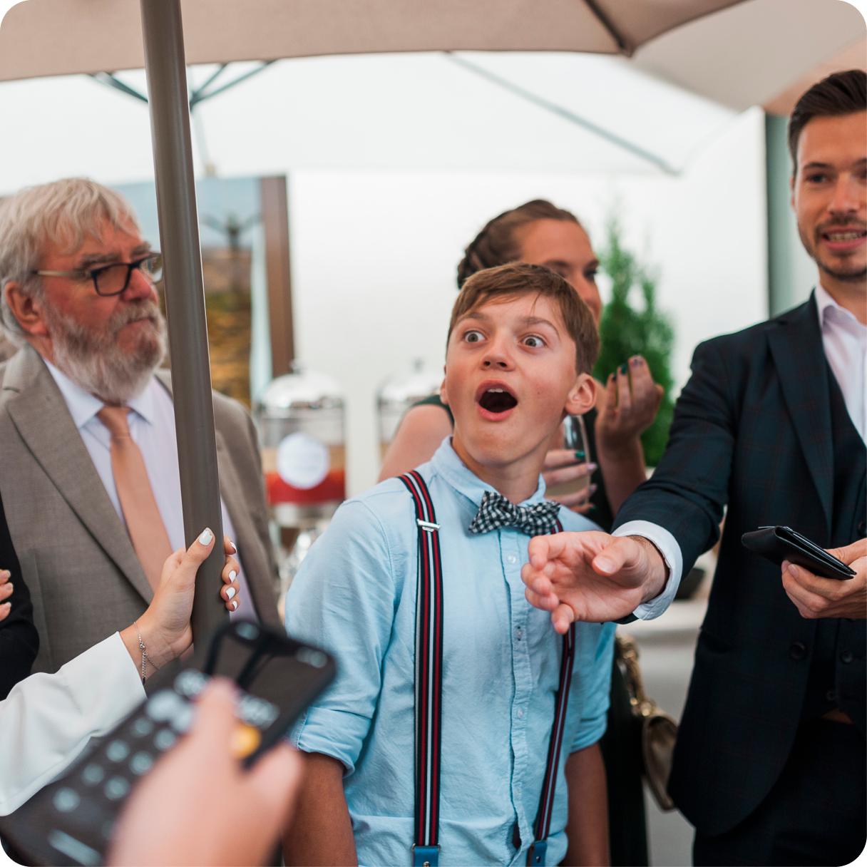 Image Thibault Surest tour de magie